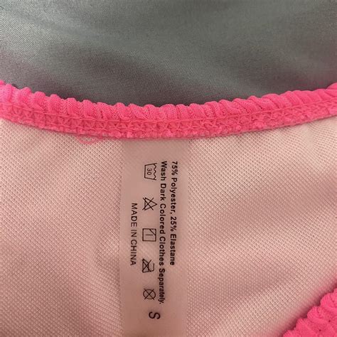 SHEIN Women's Pink Bikini-and-tankini-bottoms | Depop