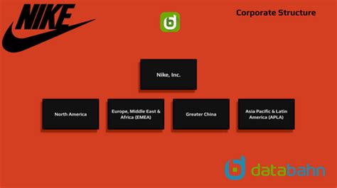 Organization Chart of Nike 的图像结果