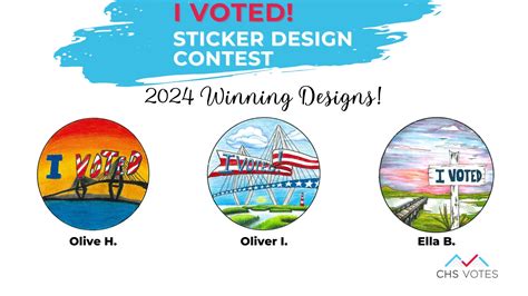 Charleston County Board of Voter Registration and Elections | Sticker Contest