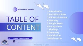 Buses in Computer ("Explain computer buses: types, functions, and role ...
