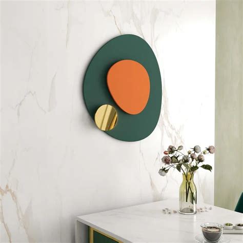 Curved Emerald Metal Wall Art – Handicrafts Town
