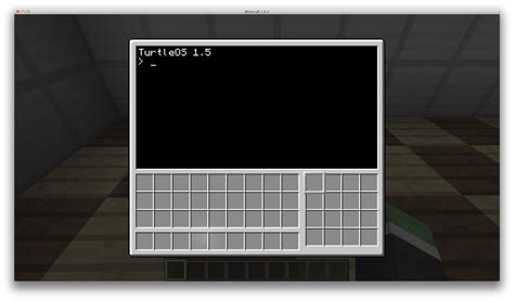 ComputerCraft Turtle 的图像结果