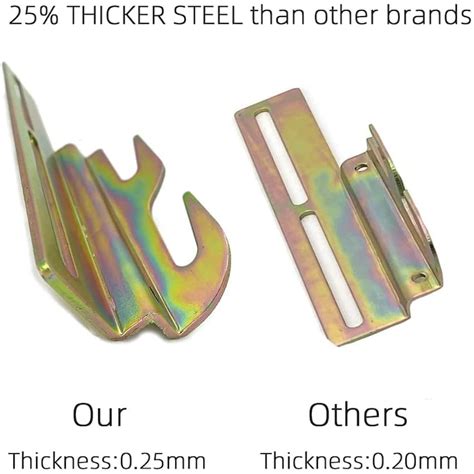 POROHOM 2Pcs #711 Bolt-On to Hook-On Bed Frame Conversion India | Ubuy