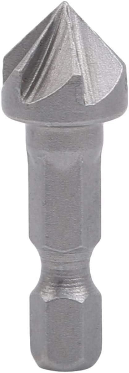 Buy Countersink Drill Bit Carbon Steel Hex Shank Chamfer Hole Opener ...