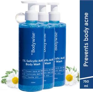 Be Bodywise 1% Salicylic Acid Body Wash for Body Acne | Paraben and SLS ...