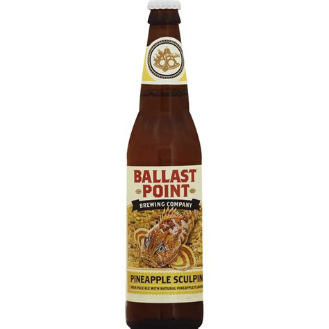 Ballast Point Brewing Co. Beer, Indian Pale Ale, Pineapple Sculpin (12 ...