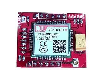 SIM800C GPRS GSM Module Micro SIM Card Core Board Quad-Band TTL Serial ...