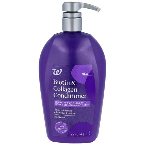 Walgreens Biotin & Collagen Conditioner | Walgreens