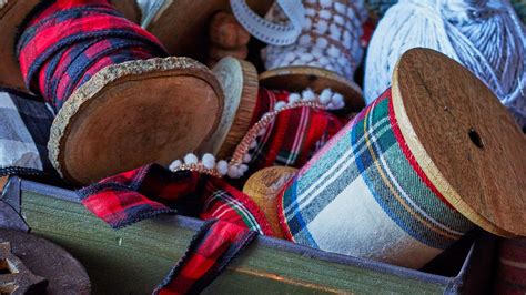 Wallpaper ribbons, spools, needlework, decor, box, aesthetics hd ...