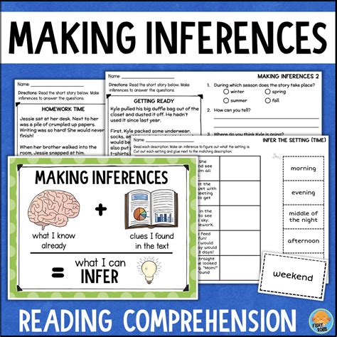 Making Inferences Worksheets and Anchor Chart | Made By Teachers