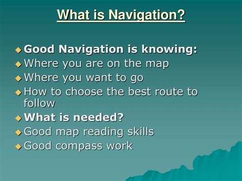 Image result for Basic Navigation