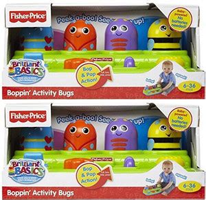 FISHER-PRICE Fisher- Brilliant Basics Boppin Activity Bugs 2 Pack Price ...