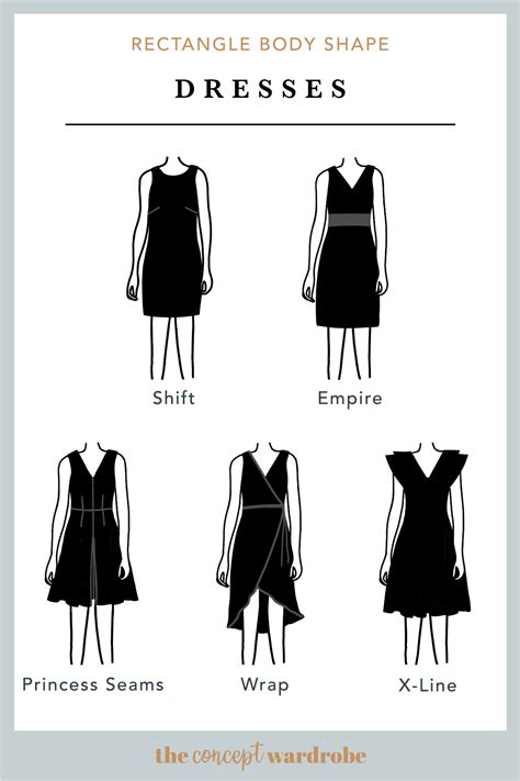 RECTANGLE BODY SHAPE | Dresses | Rectangle body shape, Rectangle body ...