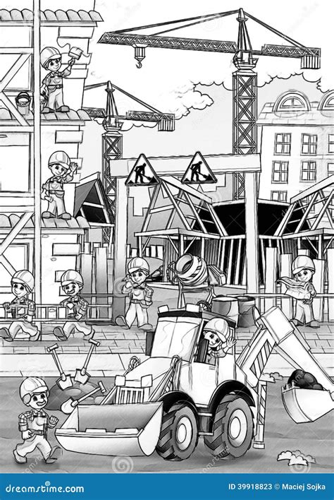 Construction Coloring Pages For Kids