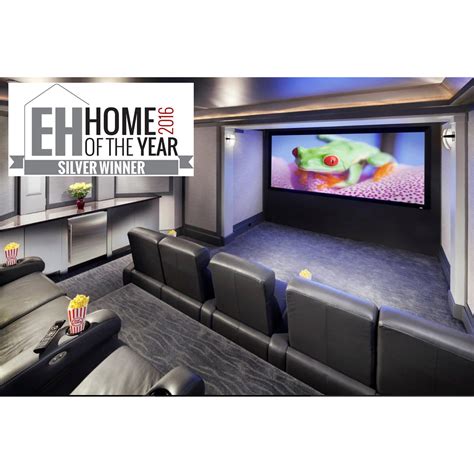 Elite Screens CURVE200WH1 Lunette Series - 200 Inches CineWhite Curve ...