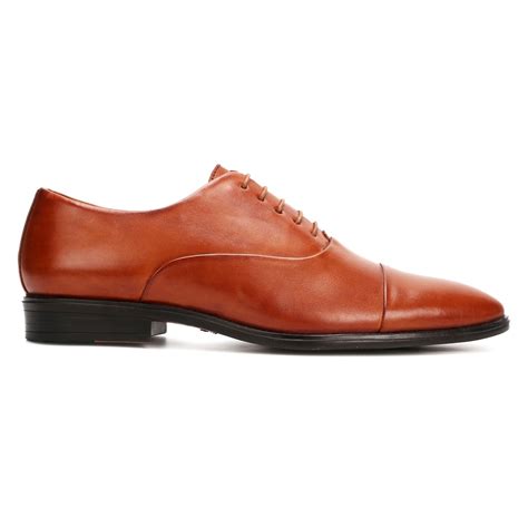 Men Leather Shoes Online | Plain Cap Toe formal shoes -Churchillshoes ...