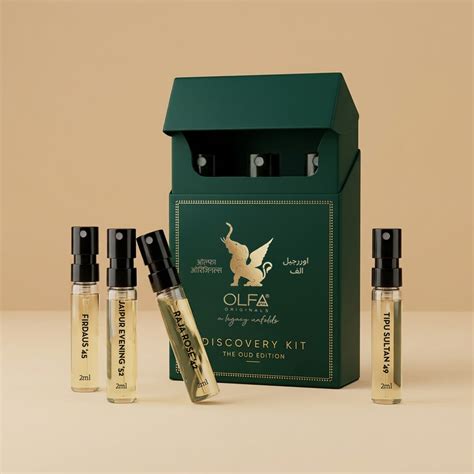 Premium Oud Perfume Discovery Set 6 x 2ML – Olfa Originals
