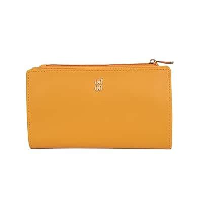 Buy Baggit Women Yellow Wallet XL Size | Ladies Stylish Purse Bag ...