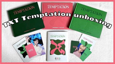 UNBOXING TXT The Name Chapter: Temptation ALBUM ✨ ALL VERSIONS