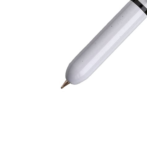 Submarine Bullet Mini White Metal Ball Pen – Submarine Pens