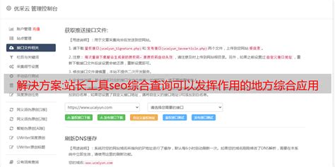 seo综合查询是什么