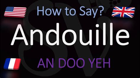 How to Pronounce Andouille? (CORRECTLY) French Cajun Sausage - Italian Food