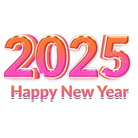 Happy New Year 2025, 2025, New Year, Happy New Year PNG Transparent Clipart Image and PSD File ...