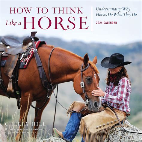 How to Think Like a Horse Wall Calendar 2024: Understanding Why Horses ...