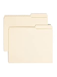 Smead File Folders, Reinforced 2/5-Cut Right Position Tab, Guide Height ...