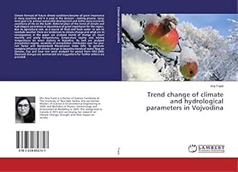 Trend change of climate and hydrological parameters in Vojvodina : Ana ...