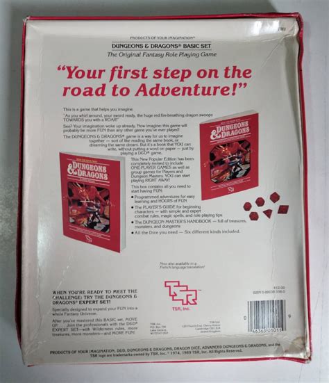 D&d Set I: Basic Rules (red Box) - Dungeons & Dragons - Portal RPG e Jogos