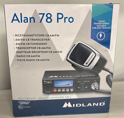 Second Hand Midland alan 48 pro am/fm cb radio - Radioworld UK