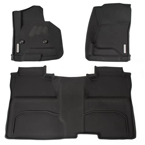 BaseLayer 3-Piece All-Weather Car Floor Mat Set for Chevy Silverado/GMC ...