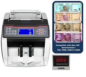 SToK ST-MC02 Compatible with Old & New INR- Rs.10, 20, 50,100,200, 500 ...