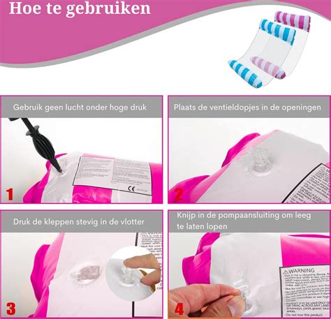 4-in-1 Opblaasbare Waterhangmat – Zwembadligstoel, Drifter En Sportzadel In één – Voor Volwassenen En Kinderen – 122x70 Cm