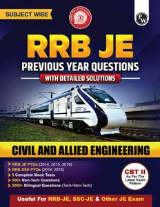 Pw Rrb Junior Engineer Civil Engineering Pyqs: Buy Pw Rrb Junior ...