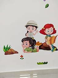 Rawpockets Decal ' Kids Activity ' (Material - PVC Vinyl Matte Finish ...