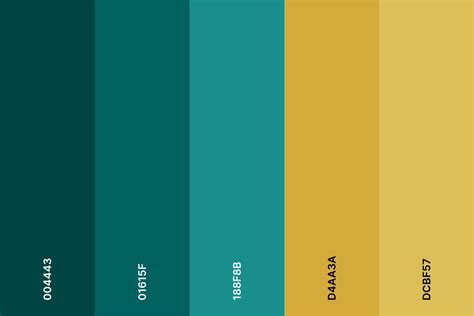 15 best teal color palettes colors that go with teal – Artofit