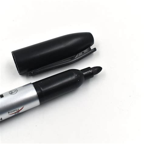9018 10 Pc Black Marker used in all kinds of school, college and offic ...