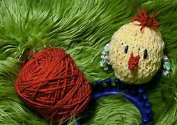 Image result for Knitted Chicken Pattern-Free