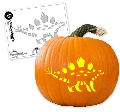 Dinosaur Pumpkin Carving