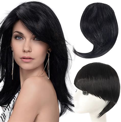 Side Bangs Hair Clip in Extensions, Hair Bangs in Off Fringe Hair ...