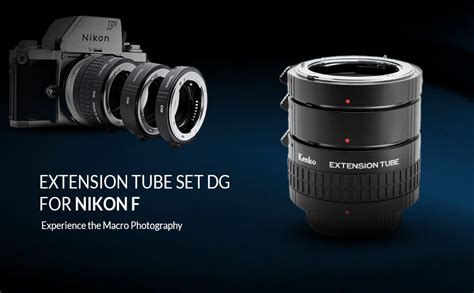 Buy Kenko Auto Extension Tube Set DG 12mm 20mm and 36mm Tubes for Nikon ...