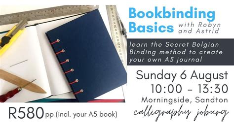 Bookbinding Basics - Morningside, Sandton, Highgrove Guest House ...