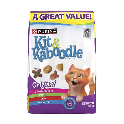Buy Purina Kit and Kaboodle Dry Cat Food Original Poultry, Liver and ...