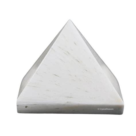 Scolecite Crystal Pyramid - Premium Feng Shui Reiki Healing Pyramid
