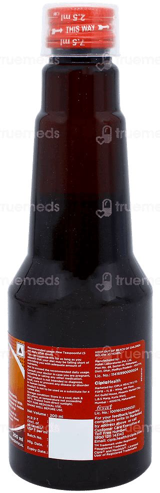 Maxirich Multivitamin Syrup Orange And Mango 200 Ml - Uses, Side ...