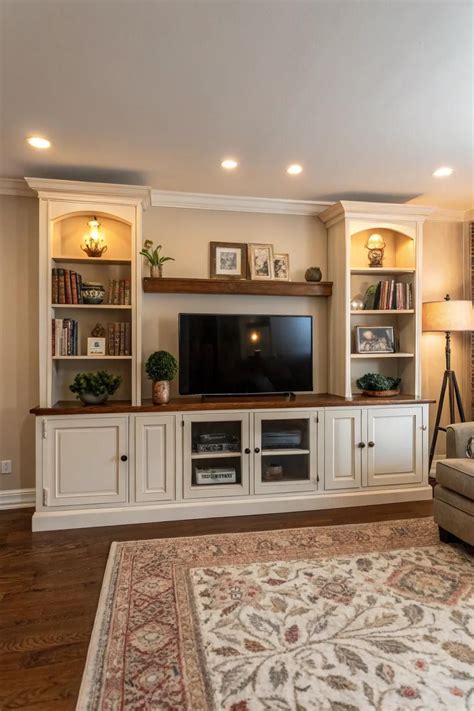 20+ Stylish TV Cabinet Designs for Your Living Room in 2025 | Built in ...