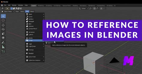 Blender Add Image Reference 的图像结果