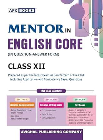 APC Mentor in English Core Class 12th ( In Question-Answer Form ...